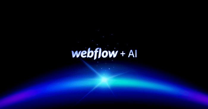 Webflow intellimize acquisition web development ai