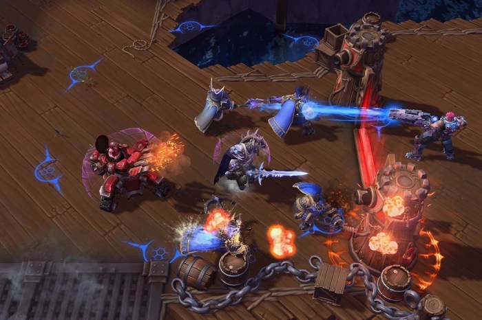 Heroes of the storm gameplay footage released