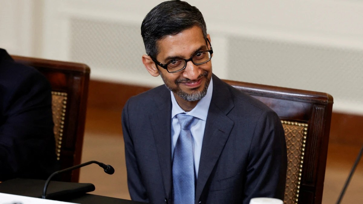 Sundar pichai on the challenge of innovating in a huge company and what hes excited about this year