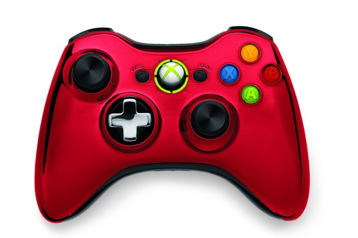 New xbox 360 chrome controllers revealed