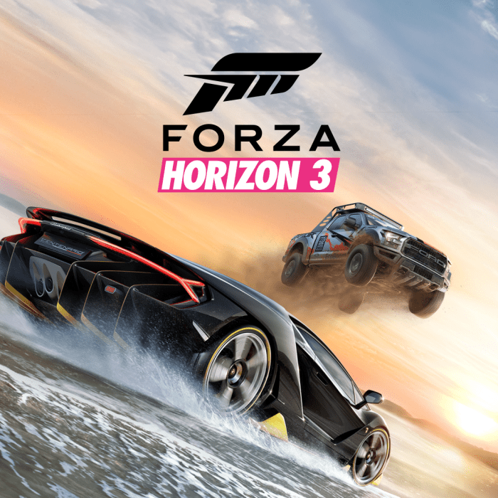 Forza horizon 3 xbox one x 4k