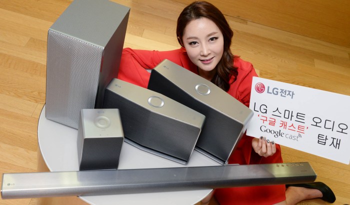 Lg launches music flow speakers with google cast support