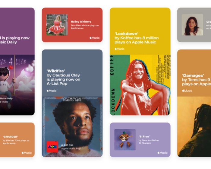 Apple music will give artists more control over what they share