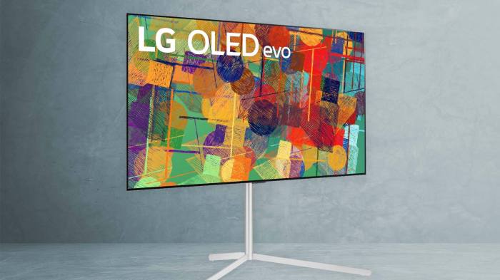 Lgs latest oled screen can be mounted using magnets