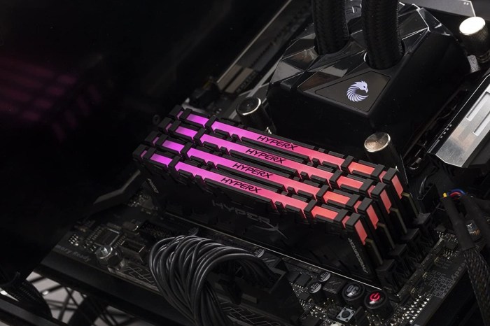 Hyperx predator ram synchronized rgb lighting