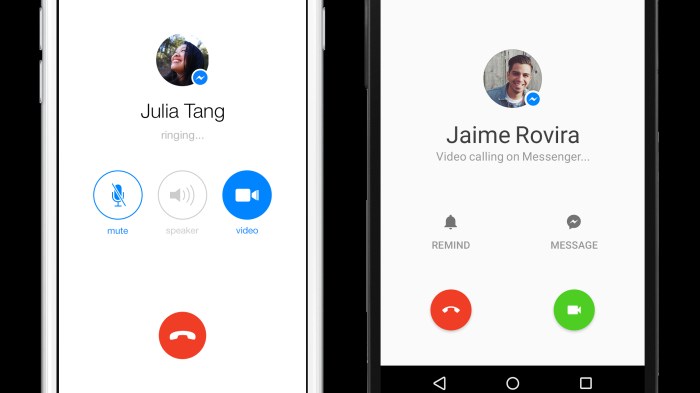 Video calling in facebook messenger launched