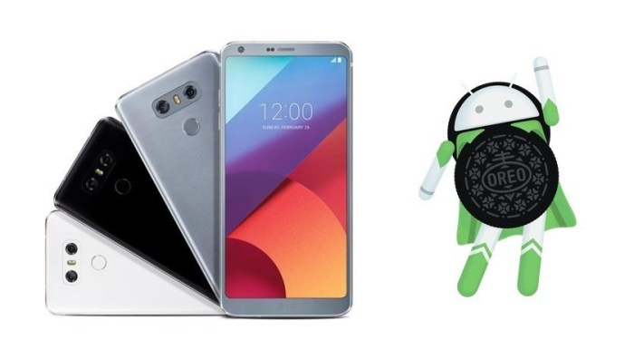 Lg g6 android 8 0 oreo release february