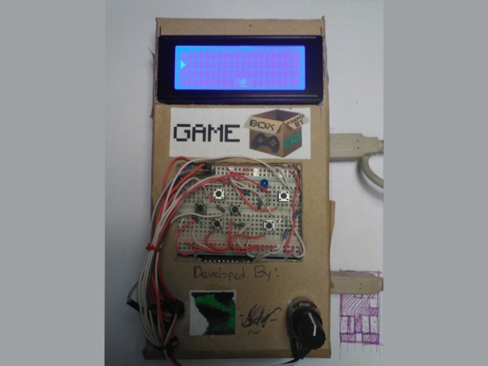 Gamebuino the arduino handheld console