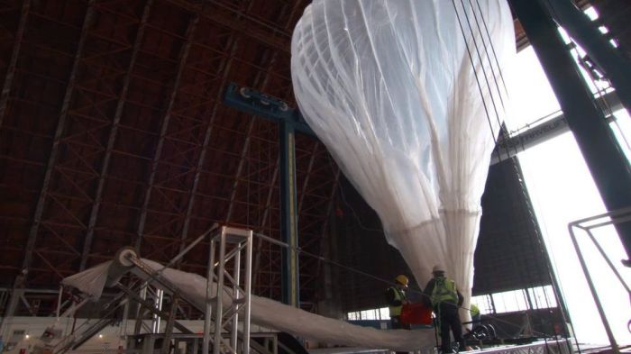 One balloon from project loon could cover the area of rhode island