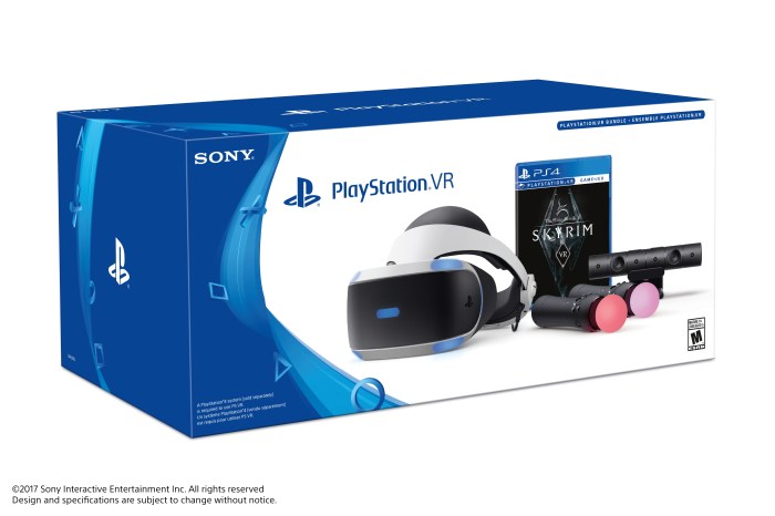 Playstation vr skyrim vr bundle