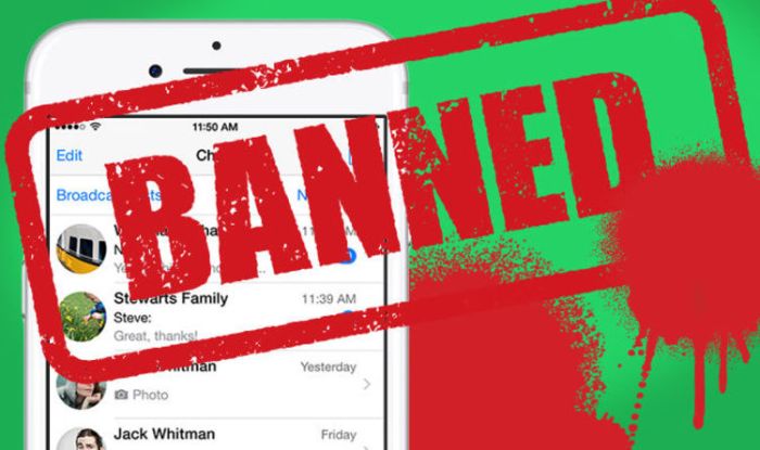 Whatsapp not permanently banning users only blocking third partys apps