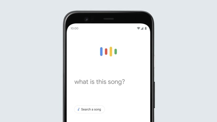 Google assistant identify songs