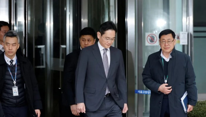 Samsung chief jay y lee acquitted in 2015 merger case