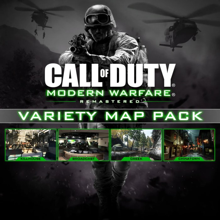 More maps call of duty modern warfare remastered