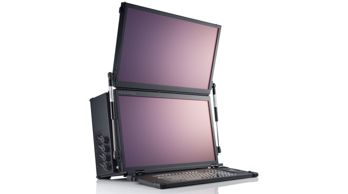 Acme portable workstation has ultra hd 4k display