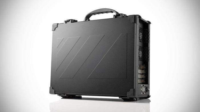 Acme portable workstation has ultra hd 4k display