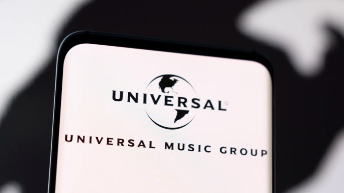 Meta universal music group address ai generated content