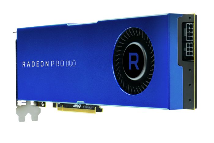 Amd radeon pro duo two polaris gpus one card