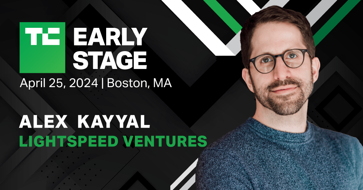 Lightspeeds alex kayyal will talk series a pitfalls at techcrunch early stage 2024