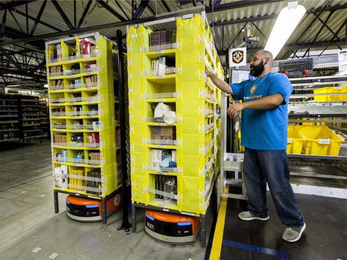 Robots could pack future amazon orders