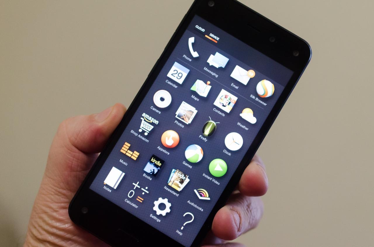 Amazon fire phone kitkat update brings some new features