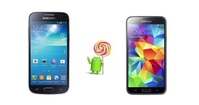 Att galaxy s5 active and galaxy alpha receive lollipop update