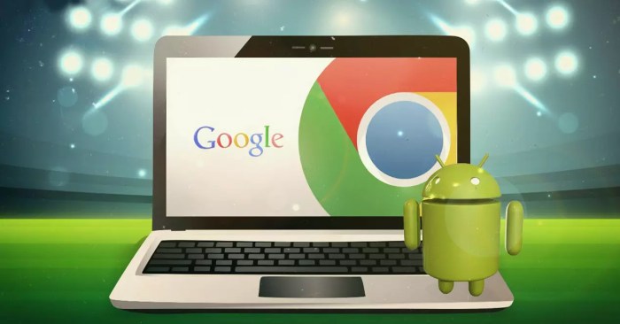 Chrome os run android apps