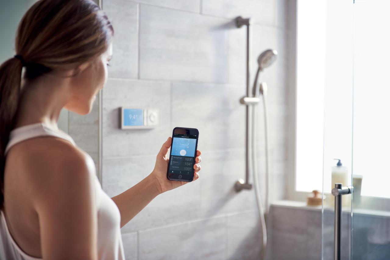 Moen smart shower siri alexa support