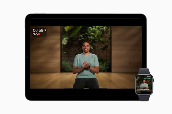 Apple fitness introduces sound meditation a workout program for golfers and more