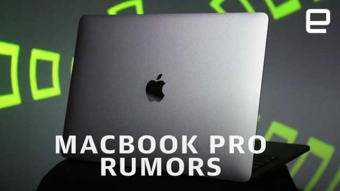 Macbook pro overhaul rumored