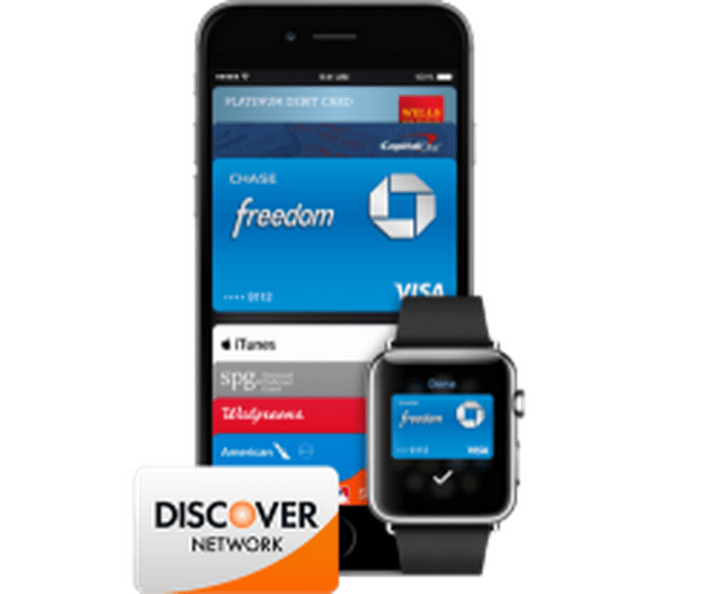 Discover card support for apple pay confirmed