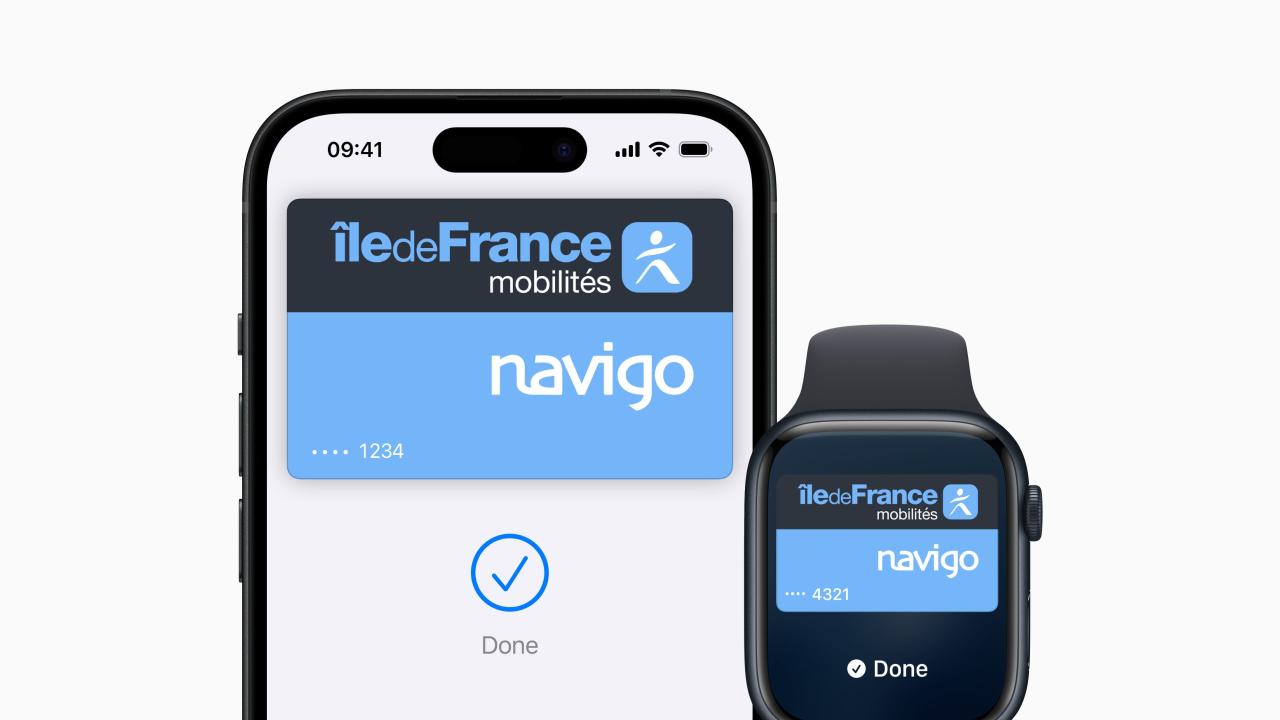 Paris transit passes now available in iphones wallet app