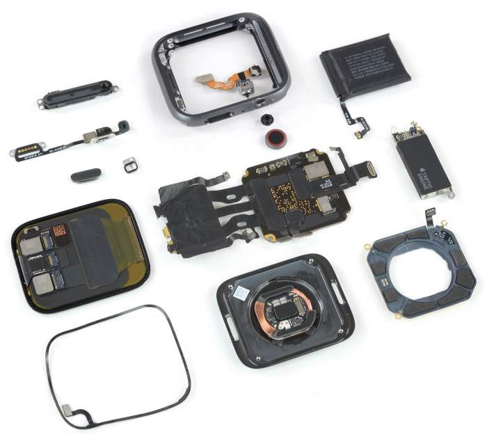 Apple watch teardown reveals 205mah battery