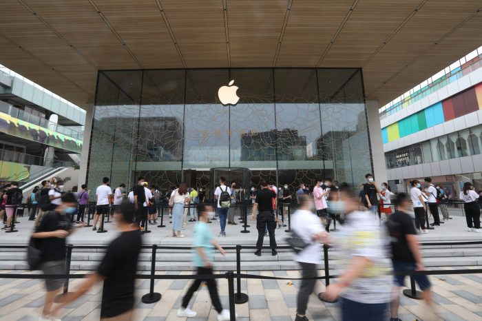 Apples app store revenue in china grew by 70