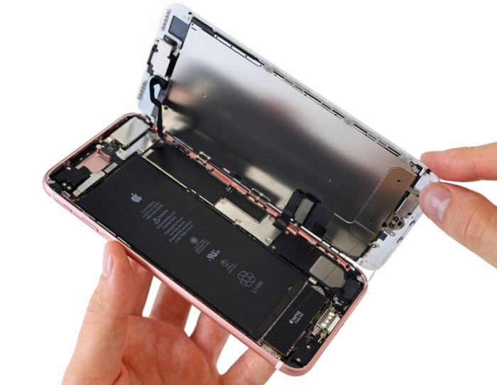 Iphone 7 teardown intel modem