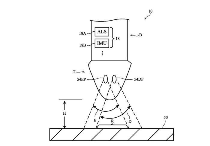 Apple pencil work on trackpad patent