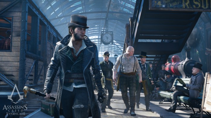 9 minute of assassins creed syndicate gameplay surfaces