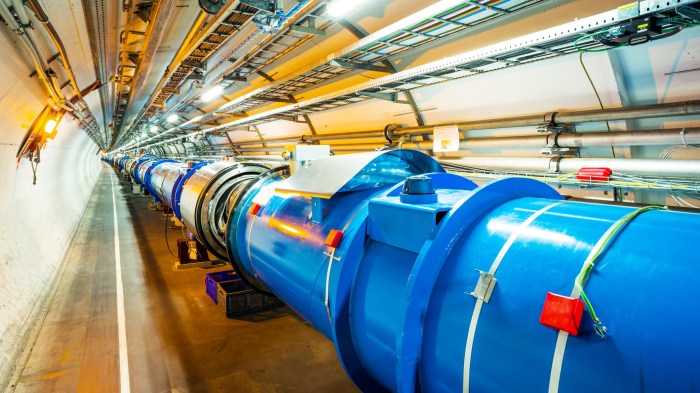 Large hadron collider goes back online at cern