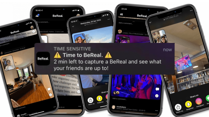 Bereal adds private groups and live photo like features pew estimates 13 of us teens use app