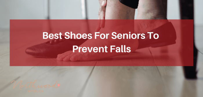 B shoe could help prevent falls in the elderly