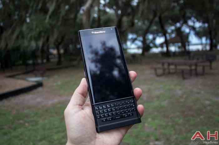 Blackberry priv will no longer receive monthly security updates