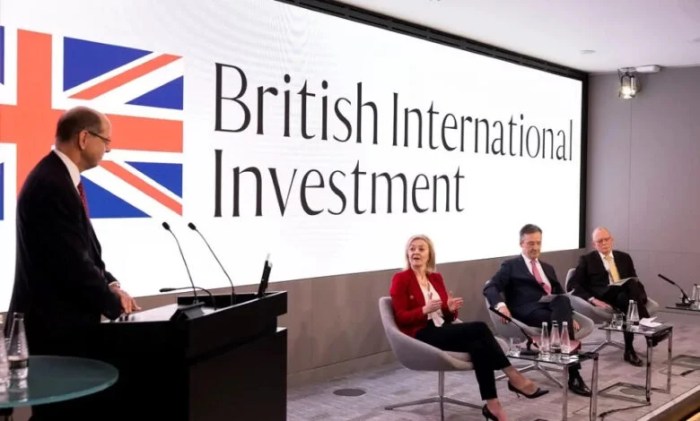 British international investment aye finance funding