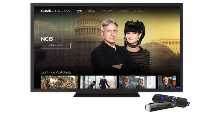 Cbs all acces launches on roku