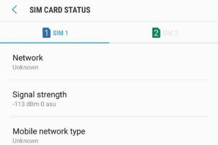 Carriers hide signal strength future android