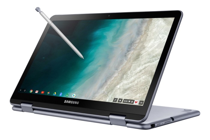 New samsung chromebook stowable stylus