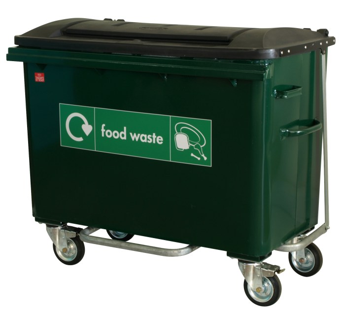 Mill food waste bin version 2