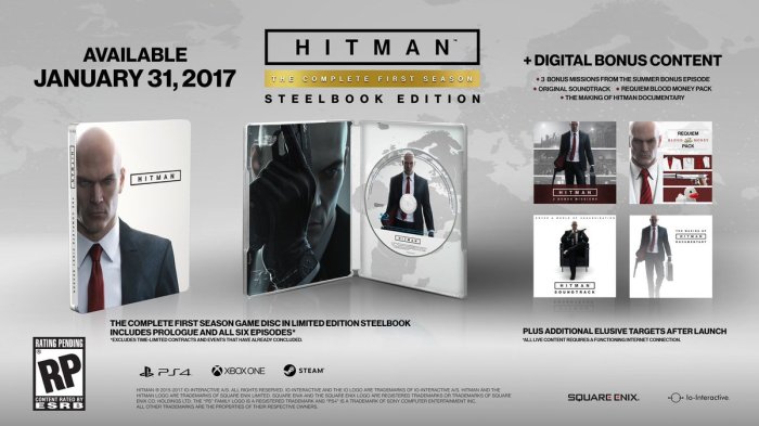 Hitman the complete first season disc release date confirmed