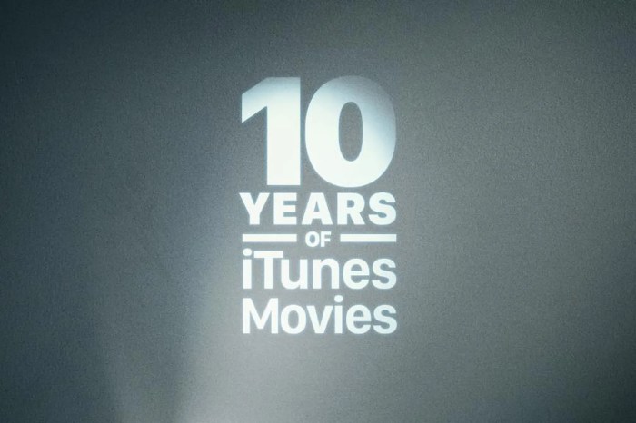 Apple celebrates decade of movies on itunes with 10 bundles for 10 movies