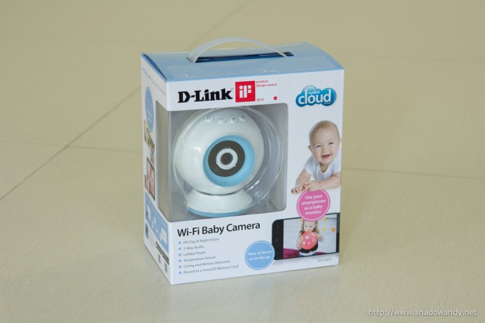 D link dcs 825l wifi baby camera