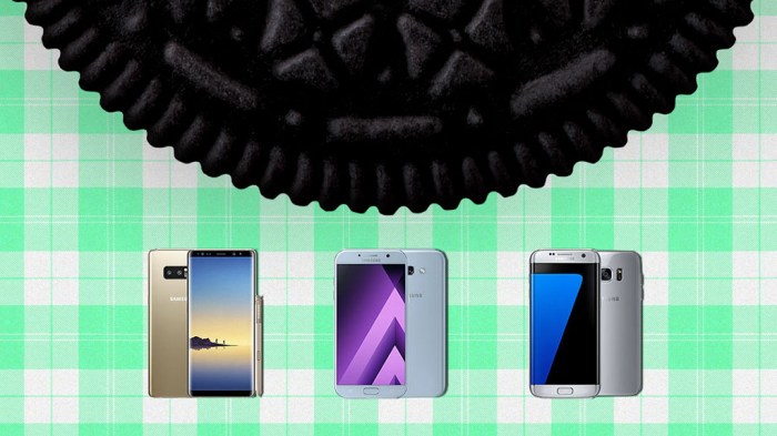 List of samsung devices oreo update leaked